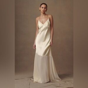 Meshki Satin Maxi Dress